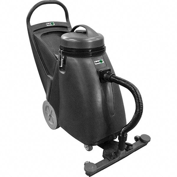 Nilfisk - 18 Gal Plastic Tank, Electric Powered Wet/Dry Vacuum - 1.17 Peak hp, 100/120 Volt, 8 Amps, 9' Hose Fitting, Cloth Filter, Accessories Included - Industrial Tool & Supply