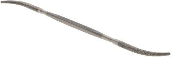 Grobet - 7" Riffler Precision Swiss Pattern File - Silversmith's Handle - Industrial Tool & Supply
