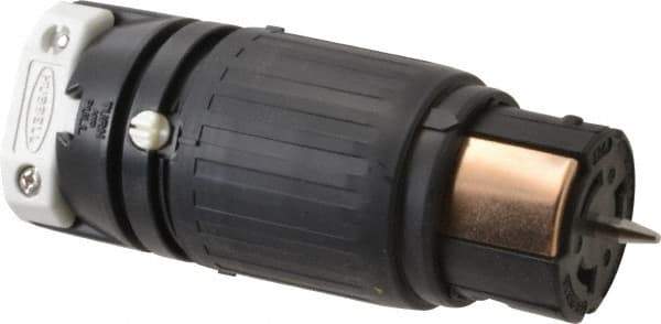 Hubbell Wiring Device-Kellems - 480 VAC, 50 Amp, NonNEMA Configuration, Industrial Grade, Self Grounding Connector - 3 Phase, 3 Poles, IP20, 0.83 to 1-1/4 Inch Cord Diameter - Industrial Tool & Supply