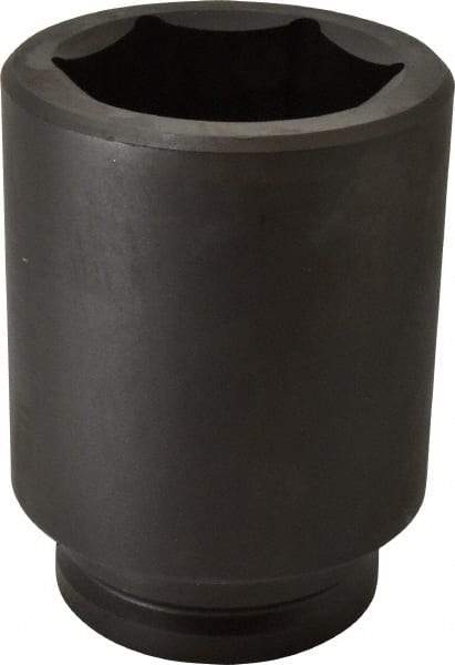 Proto - 1-1/2" Drive 3-1/8" Deep Impact Socket - 6 Points, 6-3/8" OAL - Industrial Tool & Supply