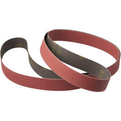 3M Cubitron II Cloth Belt 967F 80+ YF-weight 1/2″ × 72″ Film-lok Single-flex - Exact Industrial Supply