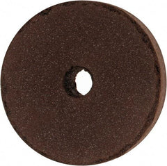 Cratex - 1-1/2" Diam x 1/4" Hole x 1/4" Thick, Surface Grinding Wheel - Silicon Carbide, Fine Grade, 15,000 Max RPM, Rubber Bond, No Recess - Industrial Tool & Supply
