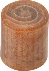 Garland - 1" Face Diam, Grade Medium Soft, Hammer Tip/Face - Rawhide - Industrial Tool & Supply