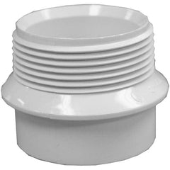 Jones Stephens - Drain, Waste & Vent Pipe Fittings Type: Male Trap Adapter Fitting Size: 1-1/2 (Inch) - Industrial Tool & Supply