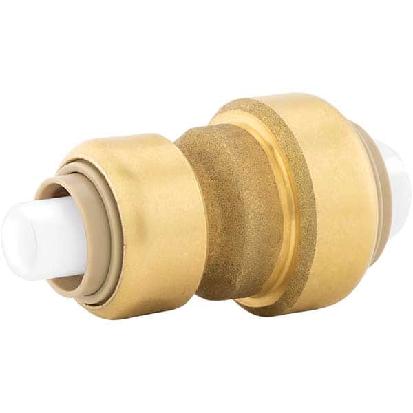 Jones Stephens - Metal Push-To-Connect Tube Fittings Type: Coupling Tube Outside Diameter (Inch): 1/2 - Industrial Tool & Supply