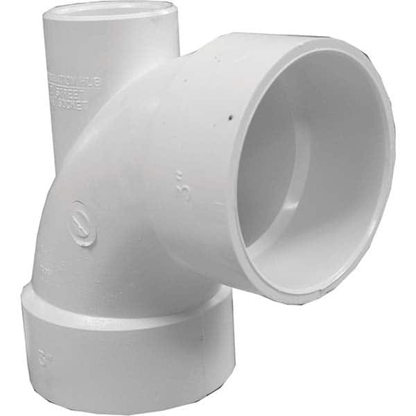 Jones Stephens - Plastic Pipe Fittings Type: Elbow Fitting Size: 3 x 2 (Inch) - Industrial Tool & Supply