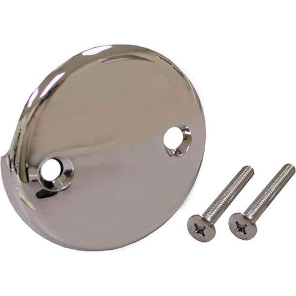 Jones Stephens - Shower Heads & Accessories Type: Overflow Plate Finish/Coating: Chrome Plated - Industrial Tool & Supply