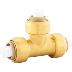 Jones Stephens - Metal Push-To-Connect Tube Fittings Type: Tee Tube Outside Diameter (Inch): 1 - Industrial Tool & Supply