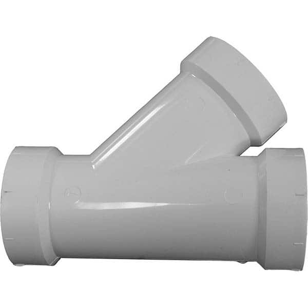 Jones Stephens - Drain, Waste & Vent Pipe Fittings Type: Wye Fitting Size: 6 (Inch) - Industrial Tool & Supply