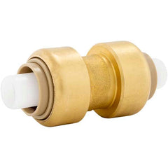 Jones Stephens - Metal Push-To-Connect Tube Fittings Type: Coupling Tube Outside Diameter (Inch): 1/2 - Industrial Tool & Supply