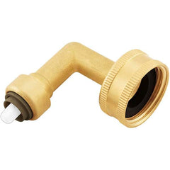 Jones Stephens - Metal Push-To-Connect Tube Fittings Type: 90 Degree Elbow Tube Outside Diameter (Inch): 1/4 - Industrial Tool & Supply