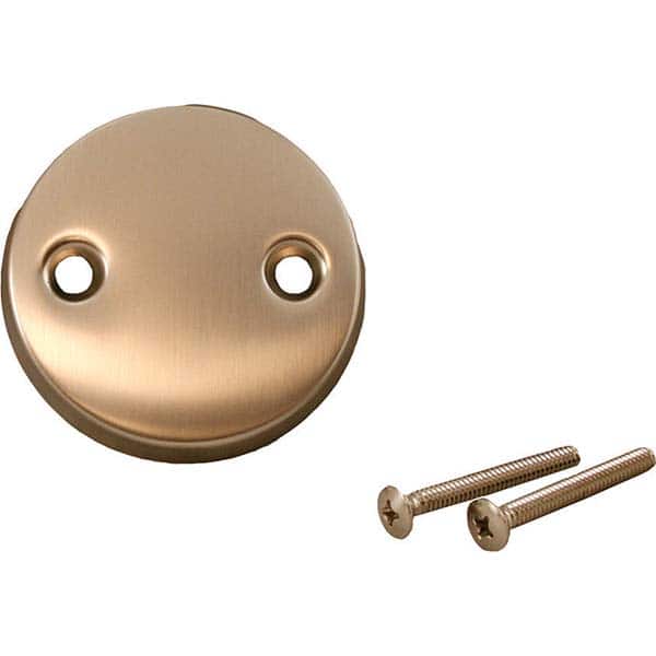 Jones Stephens - Shower Heads & Accessories Type: Overflow Plate Finish/Coating: Nickel - Industrial Tool & Supply