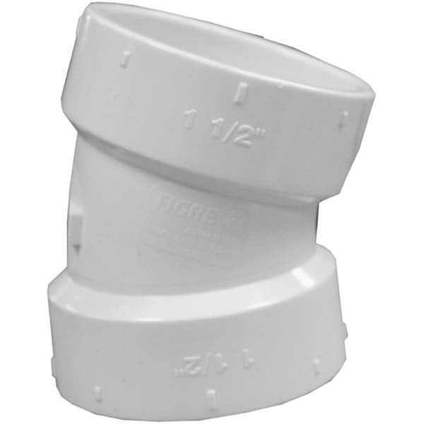 Jones Stephens - Plastic Pipe Fittings Type: Elbow Fitting Size: 6 (Inch) - Industrial Tool & Supply