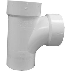 Jones Stephens - Drain, Waste & Vent Pipe Fittings Type: Sanitary Tee Street Fitting Size: 4 (Inch) - Industrial Tool & Supply