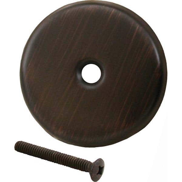 Jones Stephens - Shower Heads & Accessories Type: Overflow Plate Finish/Coating: Bronze - Industrial Tool & Supply