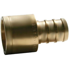 Jones Stephens - Brass & Chrome Pipe Fittings Type: Female Sweat Adapter Fitting Size: 1/2 x 3/4 - Industrial Tool & Supply