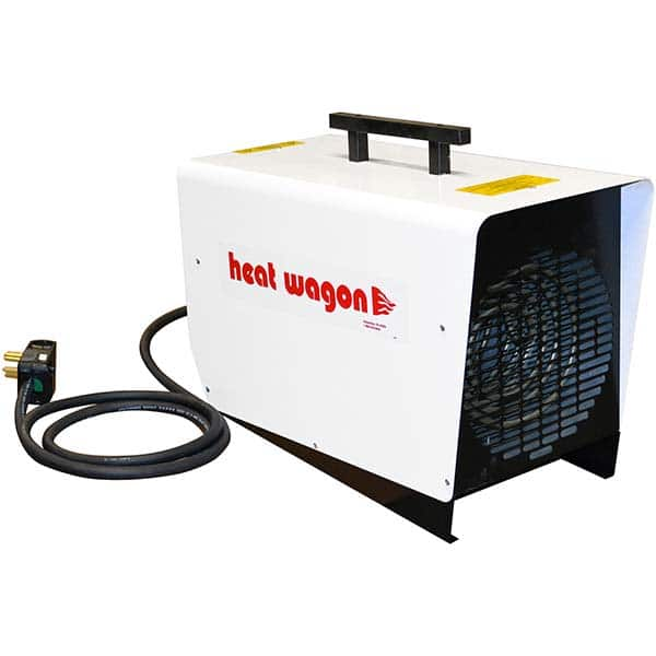 Heat Wagon - Electric Forced Air Heaters Type: Portable Heater Unit Maximum BTU Rating: 30700 - Industrial Tool & Supply