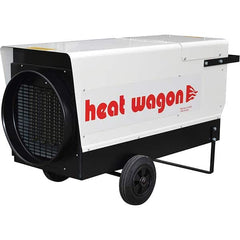 Heat Wagon - Electric Forced Air Heaters Type: Forced Air Blower Maximum BTU Rating: 136500 - Industrial Tool & Supply