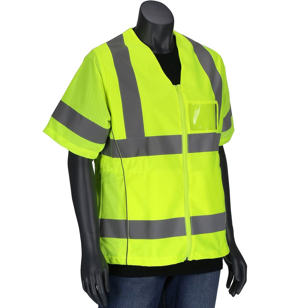 PIP - High Visibility Vests Vest Style: General Purpose Vest Type: Hi Visibility - Industrial Tool & Supply