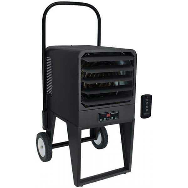 King Electric - Electric Forced Air Heaters Type: Portable Unit Heater Maximum BTU Rating: 34121 - Industrial Tool & Supply