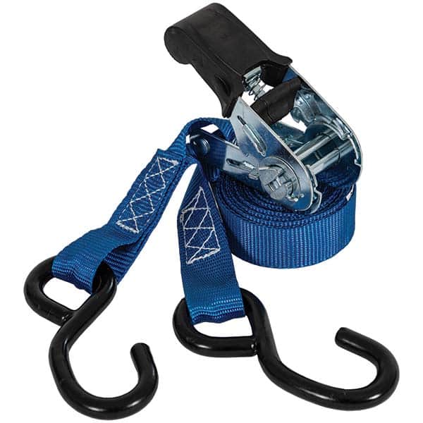 Buyers Products - Slings & Tiedowns (Load-Rated) Type: Ratchet Tie Down Material: Polyester; Steel; Rubber - Industrial Tool & Supply