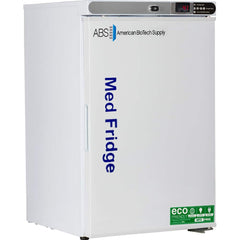 American BioTech Supply - Laboratory Refrigerators and Freezers Type: Pharmacy Refrigerator Volume Capacity: 2.5 Cu. Ft. - Industrial Tool & Supply