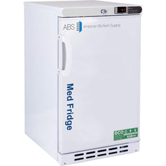 American BioTech Supply - Laboratory Refrigerators and Freezers Type: Pharmacy Refrigerator Volume Capacity: 2.5 Cu. Ft. - Industrial Tool & Supply