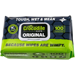 Crocodile Cloth - Wipes Type: General Purpose Style: Pre-Moistened; Flat Fold - Industrial Tool & Supply