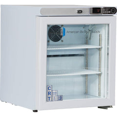 American BioTech Supply - Laboratory Refrigerators and Freezers Type: Controlled Room Temperature Cabinet Volume Capacity: 1 Cu. Ft. - Industrial Tool & Supply