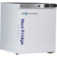 American BioTech Supply - Laboratory Refrigerators and Freezers Type: Pharmacy Refrigerator Volume Capacity: 1 Cu. Ft. - Industrial Tool & Supply