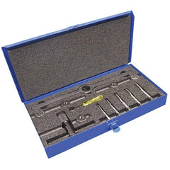 Greenfield Threading - Tap & Die Sets Minimum Tap Thread Size (Inch): 1/4-20 Maximum Tap Thread Size (Inch): 1/2-13 - Industrial Tool & Supply