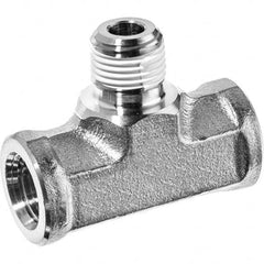 USA Sealing - 1/2" Galvanized Steel Pipe Branch Tee - Industrial Tool & Supply