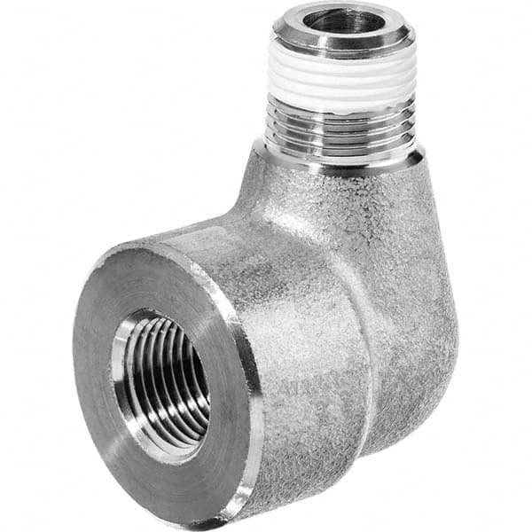 USA Sealing - 1" 304 Stainless Steel Pipe 90° Street Elbow - Industrial Tool & Supply