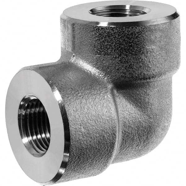 USA Sealing - 1" 316 Stainless Steel Pipe 90° Elbow - Industrial Tool & Supply