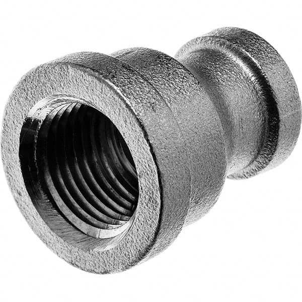 USA Sealing - 2 x 1" 316 Stainless Steel Pipe Reducing Coupling - Industrial Tool & Supply