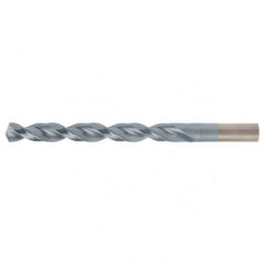 #45 RHS / RHC HSS 135 Degree Split Point Wide Land Parabolic Drill - TiCN - Industrial Tool & Supply