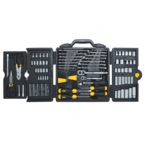 STANLEY® 1/4" & 3/8" Drive 150 Piece Mechanic's Tool Set - Industrial Tool & Supply