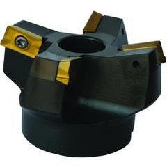 4" Dia.-1.5" Hole Dia.-Indexable Face Mills-6 FL-75° - Industrial Tool & Supply