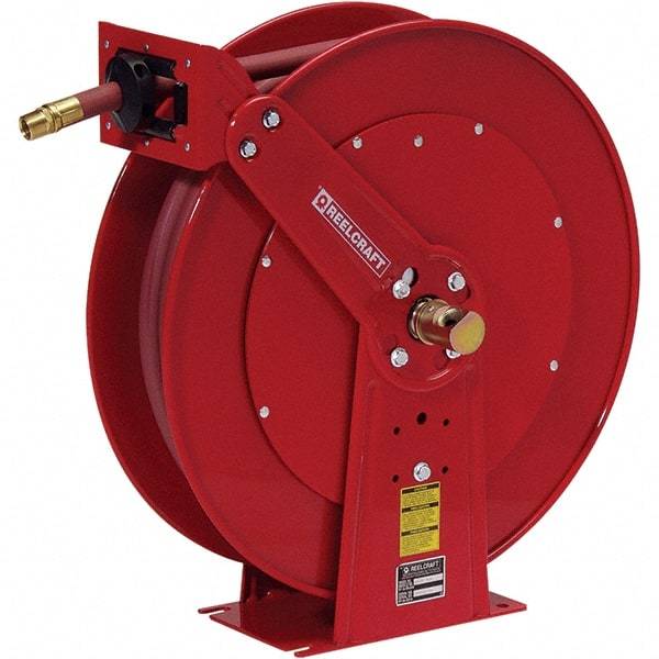 Reelcraft - Hose Reels Style: Spring Retractable Hose Length (Feet): 50 - Industrial Tool & Supply