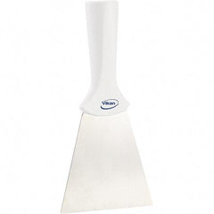 Vikan - Scrapers & Scraper Sets Blade Style: Straight Flexibility: Stiff - Industrial Tool & Supply
