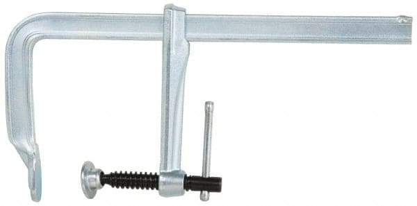 Bessey - 5-1/2" Deep Throat, 12" Max Capacity, Standard Sliding Arm Clamp - 1,320 Lb Clamping Pressure, 0.7" Spindle Diam - Industrial Tool & Supply