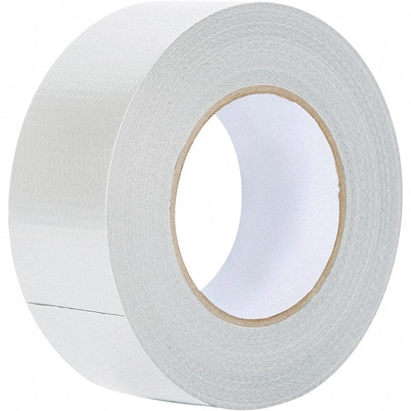 Value Collection - 60 Yd x 2" x 8.7 mil White Polyethylene Cloth Duct Tape - Industrial Tool & Supply
