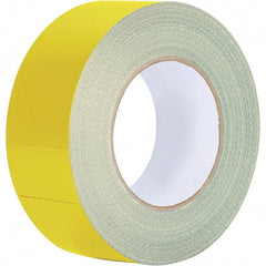Value Collection - 60 Yd x 2" x 8.7 mil Yellow Polyethylene Cloth Duct Tape - Industrial Tool & Supply
