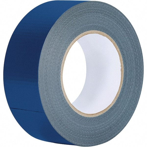 Value Collection - 60 Yd x 2" x 8.7 mil Blue Polyethylene Cloth Duct Tape - Industrial Tool & Supply