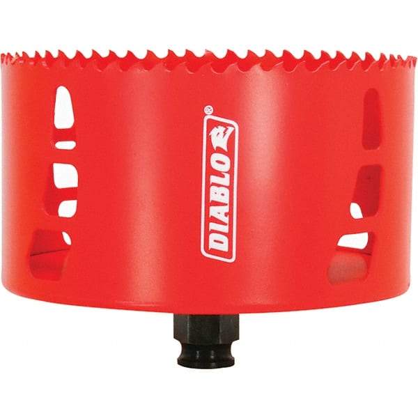 Freud - 4-3/4" Diam, 2-3/8" Cutting Depth, Hole Saw - Carbide-Tipped Saw, Toothed Edge - Industrial Tool & Supply
