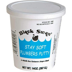 Black Swan - Putty Type: Plumber's Putty Container Size: .14 oz - Industrial Tool & Supply