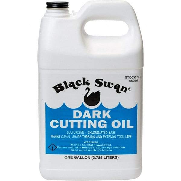 Black Swan - Pipe Cutting & Threading Oil Type: Dark Cutting Oil Container Type: Jug - Industrial Tool & Supply