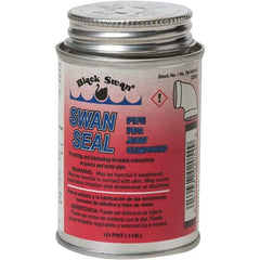 Black Swan - Threaded Pipe Sealants Container Type: Can Container Size: 1/4 Pt. - Industrial Tool & Supply