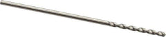 Guhring - 1mm 130° Cobalt Jobber Drill - Bright Finish, Right Hand Cut, Parabolic Flute, Straight Shank, 1-11/32" OAL, Standard Point - Industrial Tool & Supply