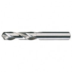 #8 RHS / RHC HSS 135 Degree Split Point NAS907 Type C Heavy Duty Screw Machine Drill - Bright - Industrial Tool & Supply